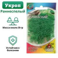 Семена укроп &laquo;Грибовский&raquo;, 2 г