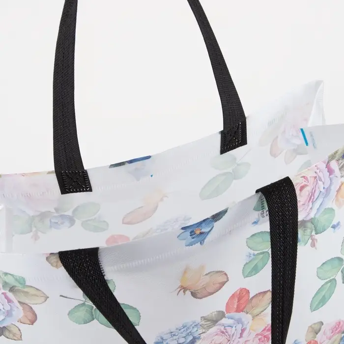 Сумка хозяйственная без застёжки, 32&times;10&times;27 см, белая