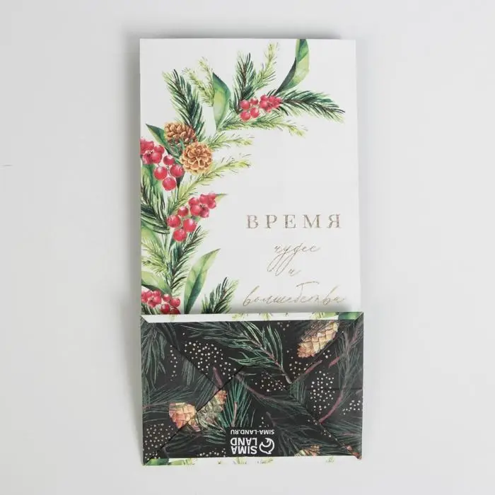 Пакет без ручек «Время волшебства», 10 х 19,5 х 7 см Пакет без ручек «Время волшебства», 10 х 19,5 х 7 см