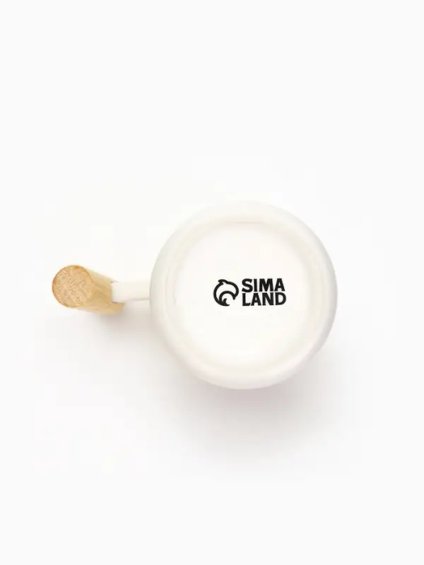 Кружка керамическая &laquo;Листья&raquo;, 400 мл