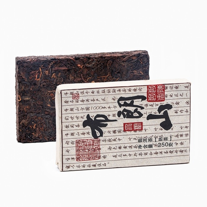 Китайский выдержанный чай  Китайский выдержанный чай "Шу Пуэр Bulang shan", 250 г, 2020 г