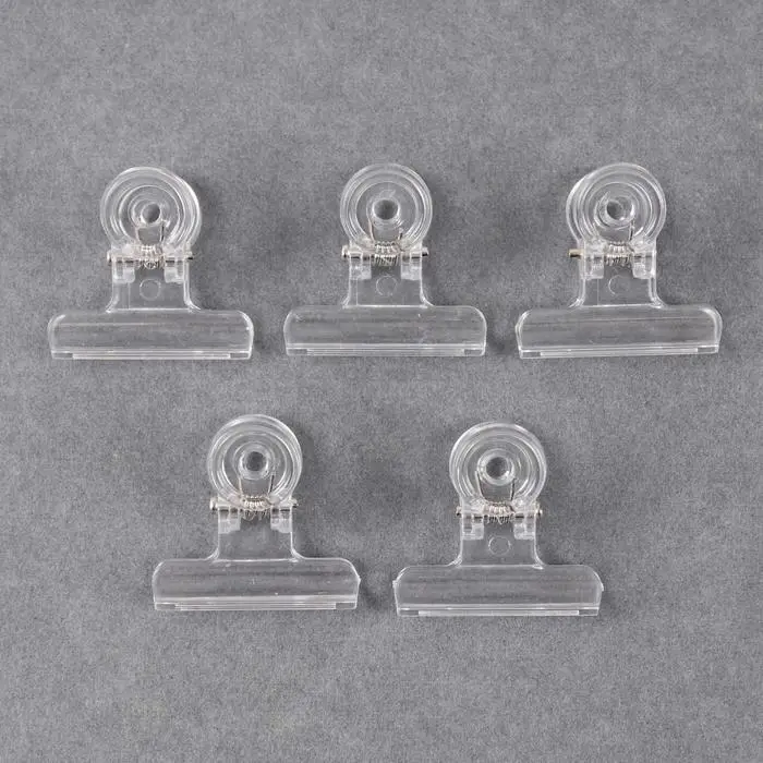 Зажимы для наращивания ногтей, 3 см, 5 шт., МИКС