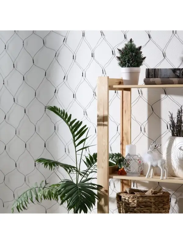 Гирлянда &laquo;Сеть&raquo; 2&times;2 м, IP20, тёмная нить, 224 LED, 8 режимов, 220 В, свечение белое