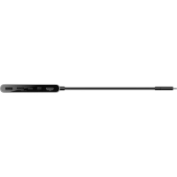 Разветвитель USB Belkin (AVC022hqSGY)хаб 5в1 4K@60Hz 100W сер.косм