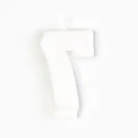 Свеча для торта, цифра 7 «С Днем рождения», 3,5 х 6,8 см