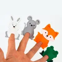 Настольный театр &laquo;Набор 5 в 1: Колобок, Репка, Курочка Ряба, Теремок, Маша и медведь&raquo;