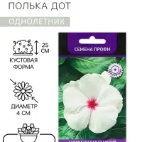 Семена цветов Катарантус Пацифика  "Полька Дот" 10 шт Семена цветов Катарантус Пацифика  "Полька Дот" 10 шт