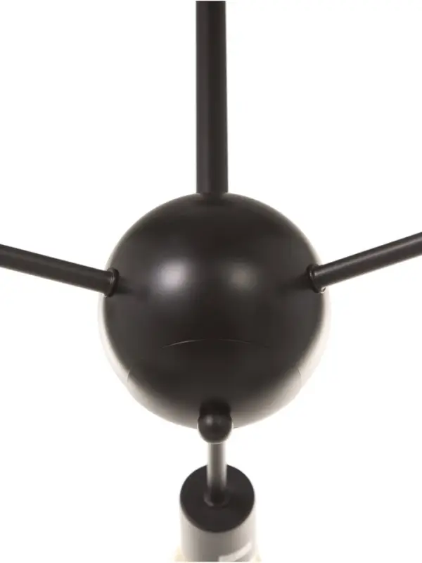 Люстра &laquo;Кон&raquo; 3&times;40 Вт Е27 черный 50&times;50&times;43 см