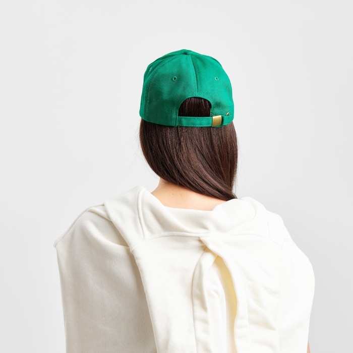 Кепка женская MIST с вышивкой, зеленый, р. 56-58