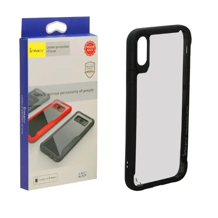 Чехол IPh XR TPU + акрил APL WS Чехол IPh XR TPU + акрил APL WS