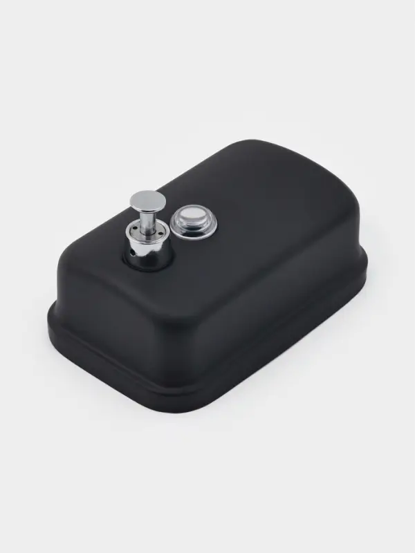 Диспенсер для жидкого мыла Stölz, механический, 500 мл, нержавеющая сталь, чёрный Диспенсер для жидкого мыла Stölz, механический, 500 мл, нержавеющая сталь, чёрный