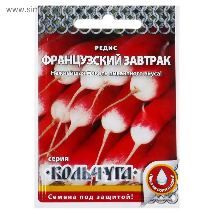 Семена Редис Семена Редис "Французский завтрак" серия Кольчуга, 2 г