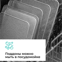 Сушилка для овощей и фруктов, дегидратор T-PFD42131