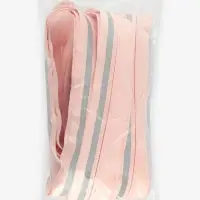 Молния &laquo;Спираль&raquo;, №5, разъёмная, со светоотражающей полосой, замок автомат, 60 см, розовая