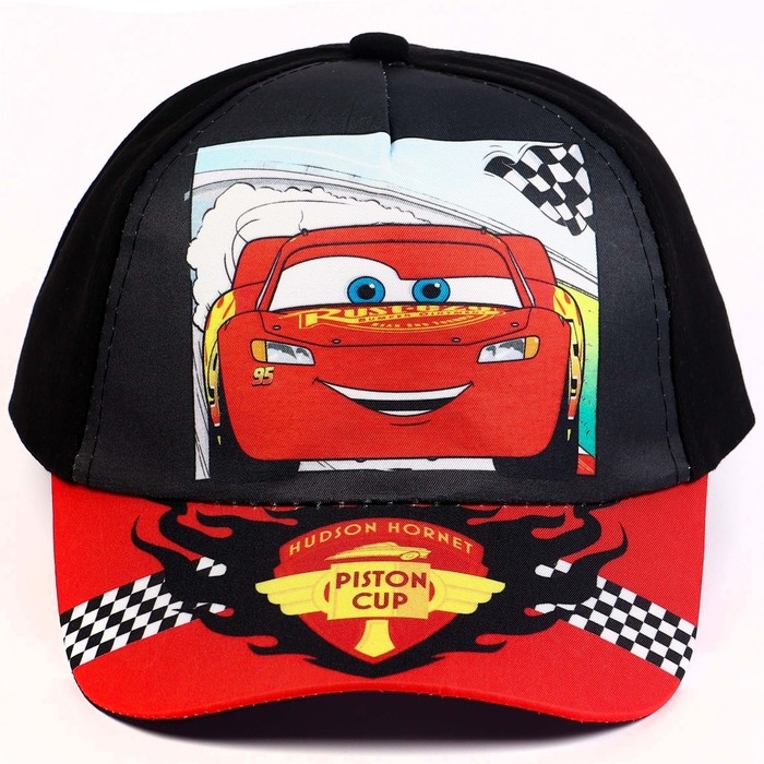 Кепка детская для мальчика, размер 52-56, «Тачки»