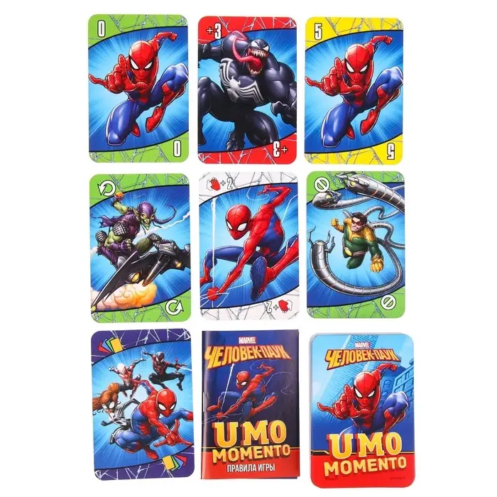 Настольная игра UMO momento, MARVEL, 70 карт, 3+ Настольная игра UMO momento, MARVEL, 70 карт, 3+