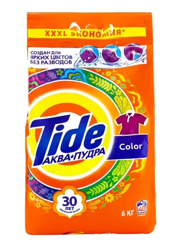 Стиральный порошок Tide Color, автомат, 6 кг