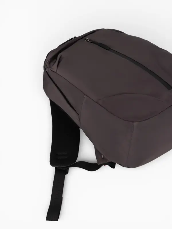 Рюкзак школьный, однотонный, 1 отделение, 3 кармана, 28&times;13&times;39 см, серый