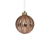 Ёлочные игрушки &laquo;Изабель&raquo;, шары новогодние, набор 9 шт., геометрия, золото