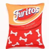 Игрушка текстильная для собак Furitos, 14&times;17 см, красная