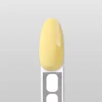 Гель лак для ногтей, однотонный, трехфазный, 10 мл, LED/UV, желтый (202)