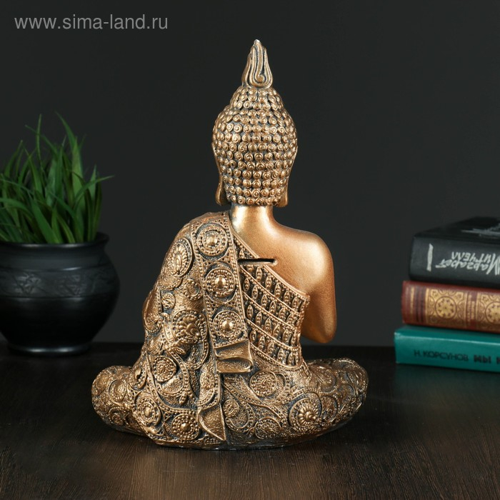 Копилка Копилка "Будда средний" бронза, 12х20х29см