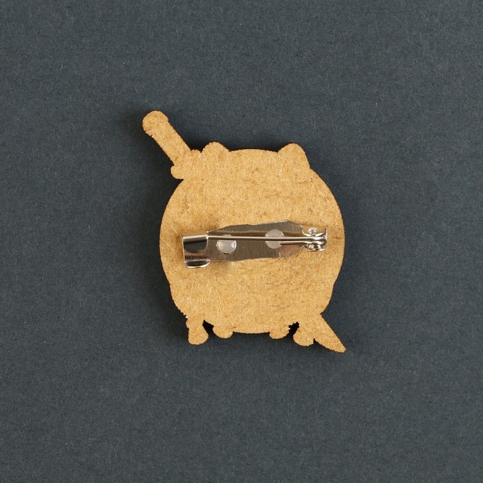 Значок деревянный «Кицунэ», аниме, 2,9 х 3,3 см Значок деревянный «Кицунэ», аниме, 2,9 х 3,3 см