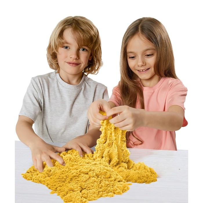 Космический песок, 1 кг, жёлтый Космический песок, 1 кг, жёлтый