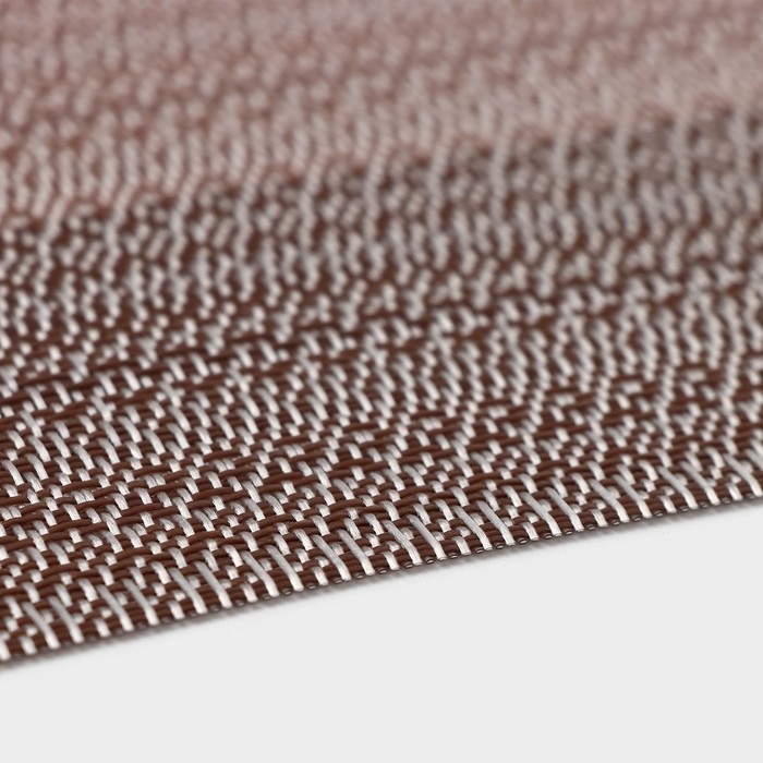 Салфетка сервировочная на стол «Вензеля», 45×30 см, цвет бежевый