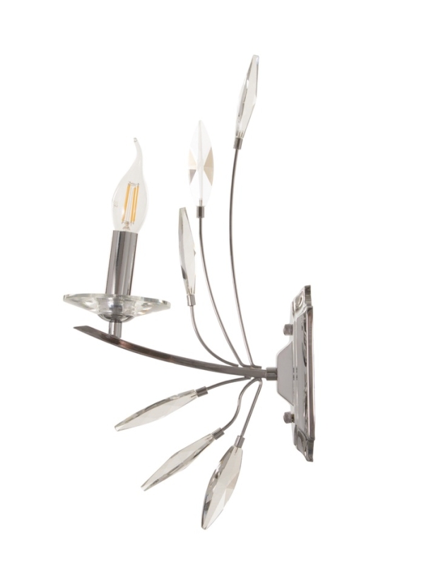 Бра "Барселона" 1хЕ14 40Вт хром