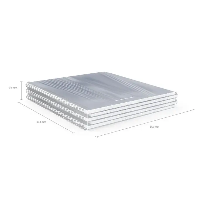 Тетрадь на спирали ErichKrause. Classic А5, 60 листов, в клетку, пластиковая обложка, блок офсет, МИКС