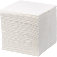 Салфетки бумажные 1 сл. 33х33 белые 250 шт./уп