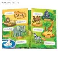 Наклейки многоразовые &laquo;Книжки-раскладушки&raquo;, набор 4 шт.