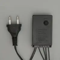 Гирлянда &laquo;Бахрома&raquo; 4&times;0.6 м, IP44, тёмная нить, 180 LED, свечение белое, 8 режимов, 220 В