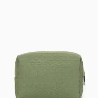 Косметичка дор Плетенка, 16*5*10, отдел на молнии, хаки