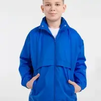 Ветровка детская Surf Kids, ярко-синяя, на рост 142-152 см (12-14 лет)