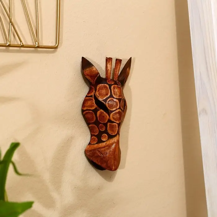 Маска Маска "Зебра" албезия 19х9х4 см