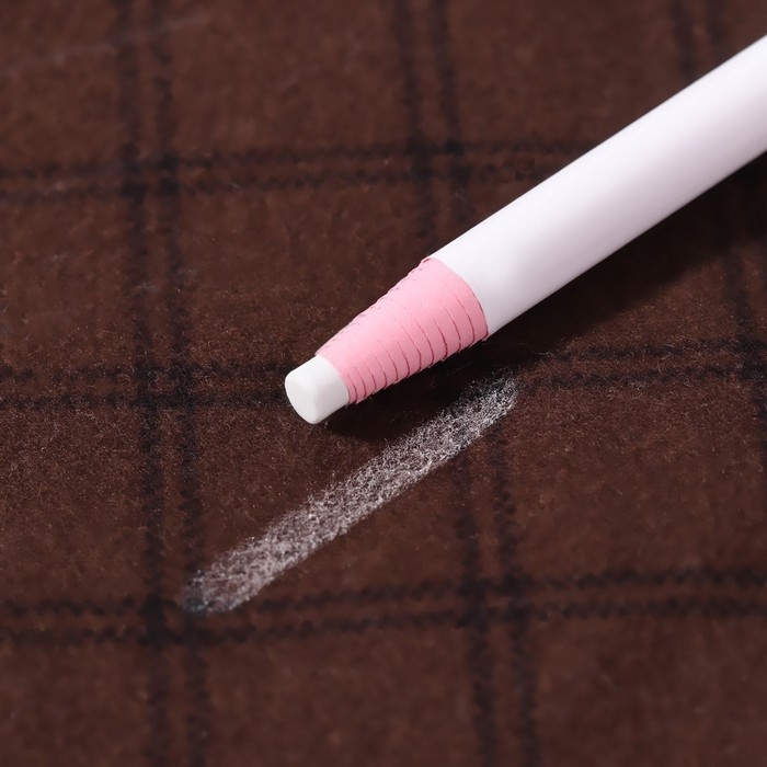 Карандаш для ткани, самозатачивающийся, 17 см, цвет белый Карандаш для ткани, самозатачивающийся, 17 см, цвет белый