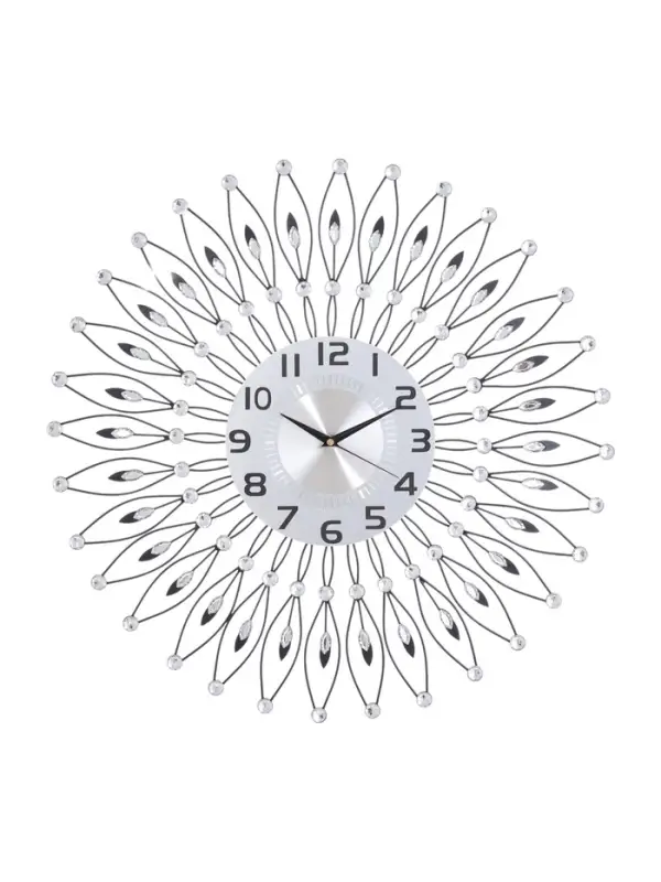 Часы настенные интерьерные &laquo;Пелинья&raquo;, серия: Ажур, бесшумные, плавный ход, 60&times;60 см, d=22 см, от батарейки 1хАА