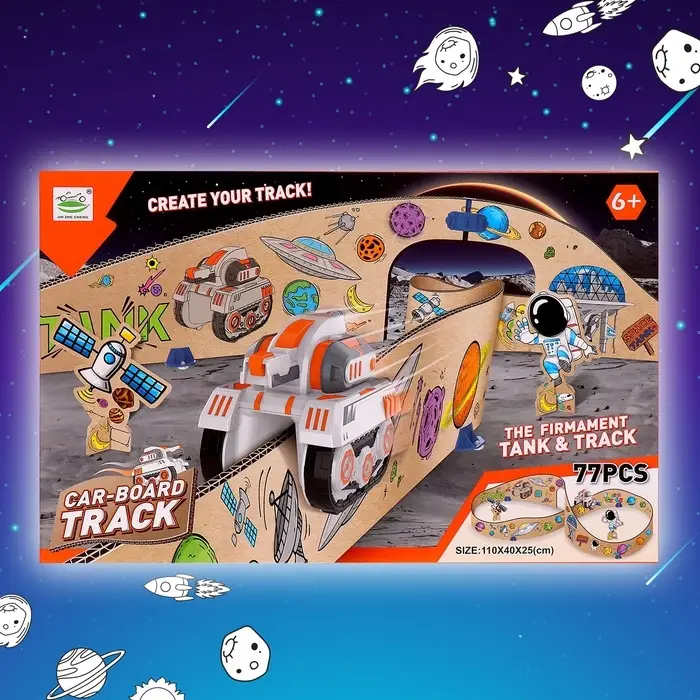 Автотрек &laquo;Гибкий&raquo;, несколько вариантов сборки, работает от батареек