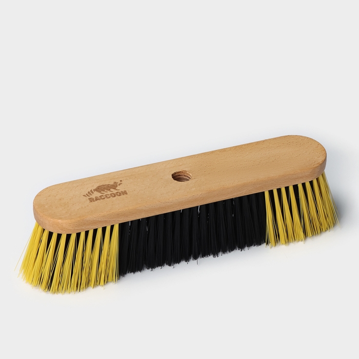 Щётка для пола Raccoon, 28×6×1,6 см, 174 пучка, искусственная щетина Щётка для пола Raccoon, 28×6×1,6 см, 174 пучка, искусственная щетина