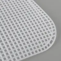 Канва-основа для вышивания сумки, пластиковая, 45&times;47 см, 2&times;2 мм, белая