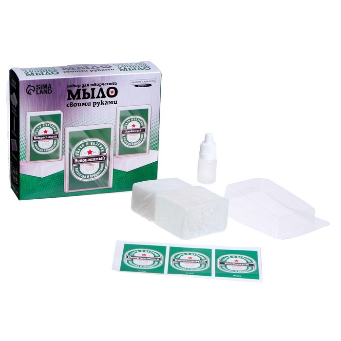 Мыло с картинкой своими руками «Непобедимый», набор для мыловарения Мыло с картинкой своими руками «Непобедимый», набор для мыловарения