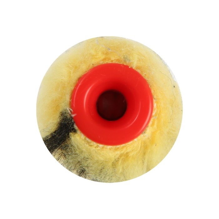 Валик ЛОМ, полиэстер, 100 мм, рукоятка d=6 мм, D=16 мм, ворс 10 мм, 2 запасных шубки Валик ЛОМ, полиэстер, 100 мм, рукоятка d=6 мм, D=16 мм, ворс 10 мм, 2 запасных шубки