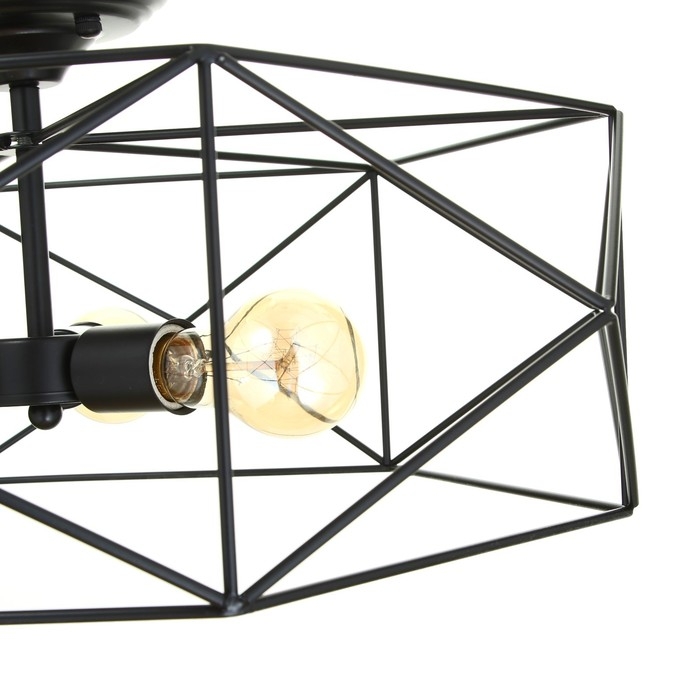 Светильник 2463/3E27 40Вт черный 58х58х22 см BayerLux