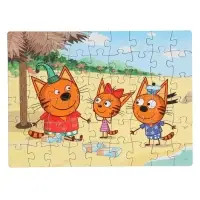 Пазл «Три кота», 54 элемента