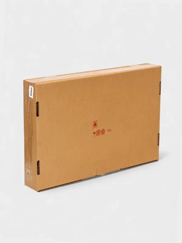 Плетёная корзина для белья с крышкой Плетёная корзина для белья с крышкой "Лён" 75л 43×32×60см, цвет белый