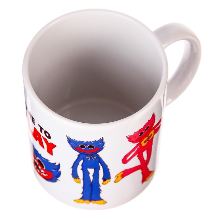 Кружка керамическая детская, сублимация, 350 мл «Time to play», Монстр