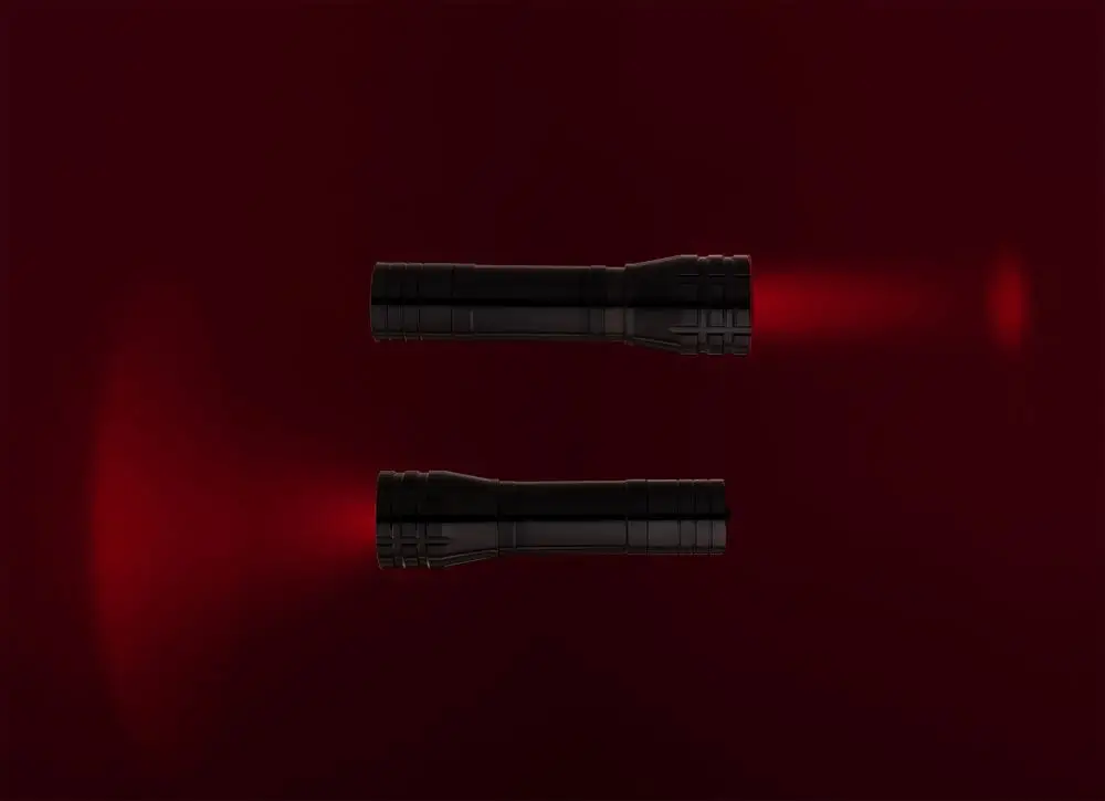 Фонарик с фокусировкой луча Beaming, черный Фонарик с фокусировкой луча Beaming, черный