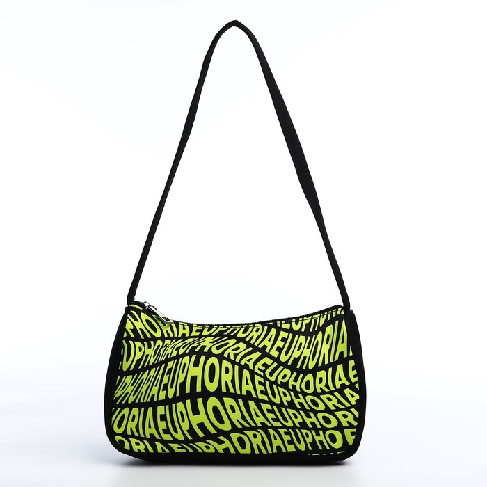 Сумка женская багет из текстиля, «Эйфория», 23х13х5 см. Сумка женская багет из текстиля, «Эйфория», 23х13х5 см.